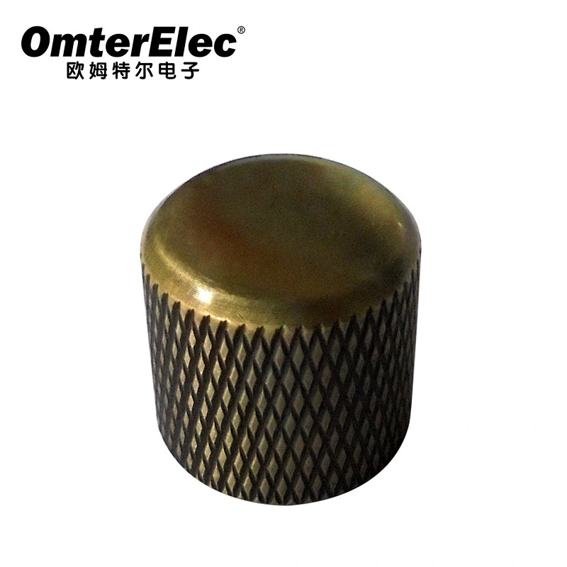 Silver Gold Black Metal Dome Knobs Electric Bass Guitar Volume Tone Control Knobs